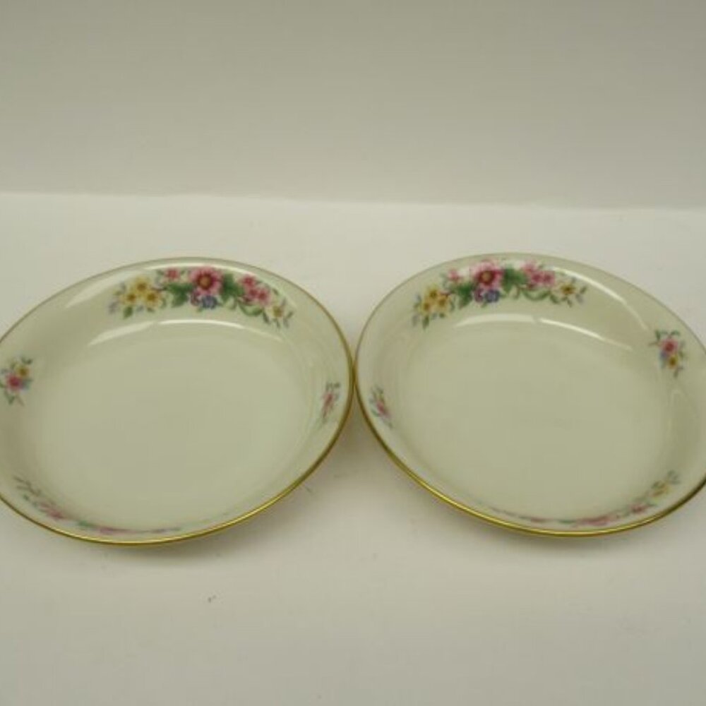 2 - Lenox China AVON 5 1/2 Inch Fruit or Dessert Bowls, Made In U.S.A.